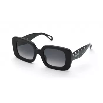 ZADIG & VOLTAIRE Damen-Sonnenbrille SZV423-510700 Schwarz/Grau 51mm