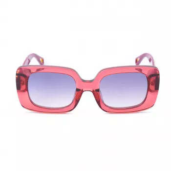 ZADIG & VOLTAIRE Damen-Sonnenbrille SZV423-516MHX Havana Acetat Rechteckig 51mm