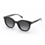 Zadig & Voltaire Damen-Sonnenbrille SZV456-500700 Rechteckiges Schwarzes Gestell Graue Gläser 50mm