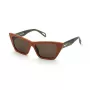 ZADIG & VOLTAIRE Damen Sonnenbrille SZV419 Havana Acetat Braun Verlaufsglas 55/16/140 mm