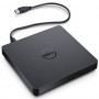 Dell - Laufwerk - DVD+/-RW - USB2.0 - extern - Schwarz - für Chromebook 3110, 3110 2-in-1, OptiPlex 30XX, 7080, Precision 3260, 7670, Vostro 15 3510 (DW316)