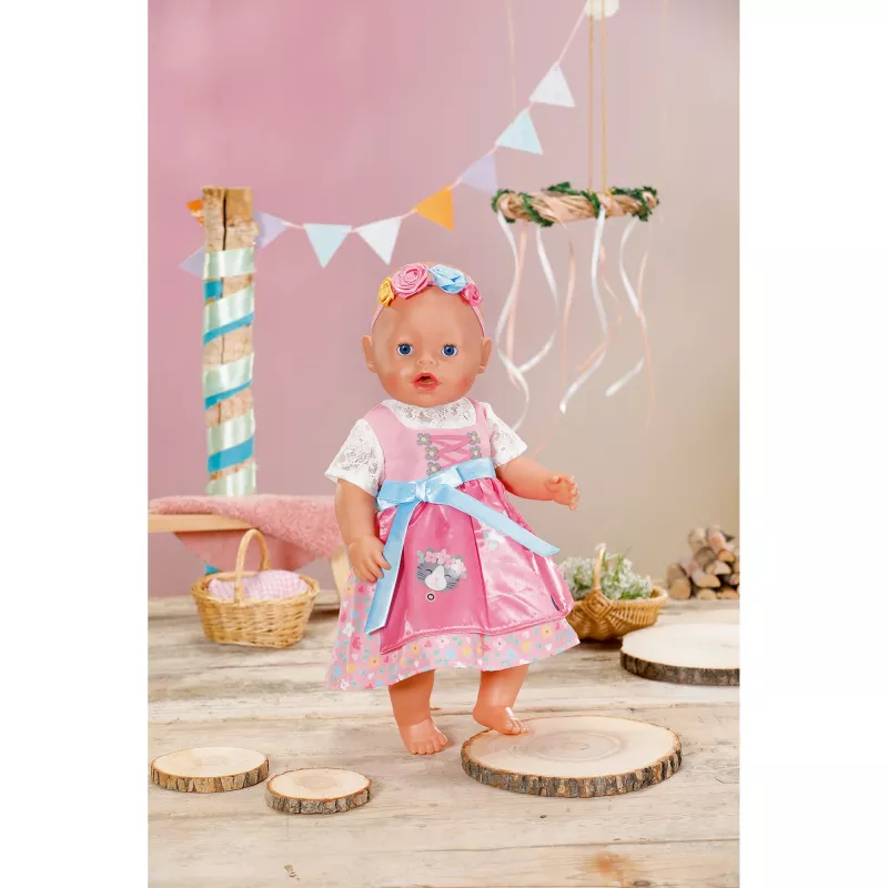ZAPF CREATION BABY born Dirndl 43cm Puppen-Outfit