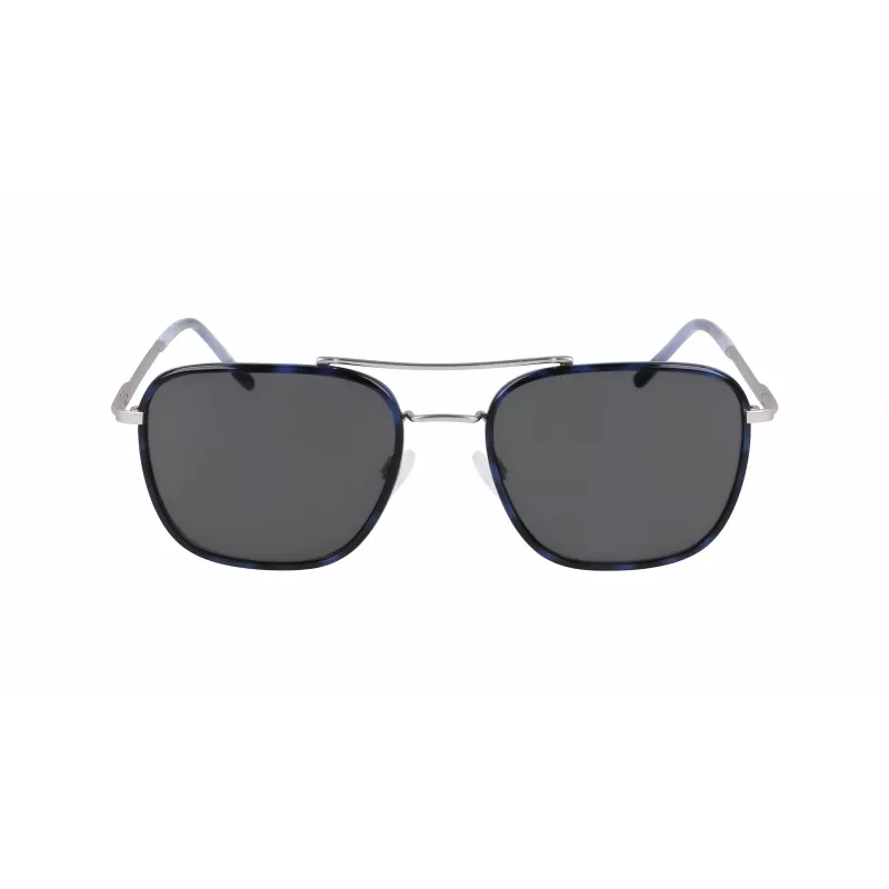 ZEISS MAN Sonnenbrille ZS22108S55194 - Schwarzer Rahmen, graue Gläser, 55/19/145 mm