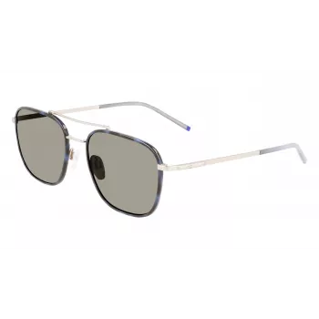 ZEISS MAN Sonnenbrille ZS22108S55194 - Schwarzer Rahmen, graue Gläser, 55/19/145 mm