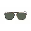ZEISS MAN Sonnenbrille ZS22507S57162 Rechteckiger Acetatrahmen Schwarz Graue Gläser 57/16/145 mm