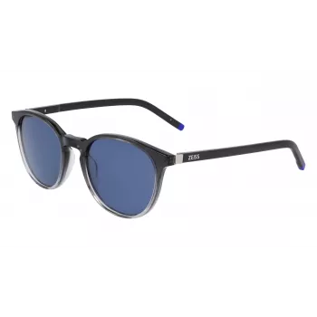 ZEISS MAN Sonnenbrille ZS2251051200 - Schwarzer Acetatrahmen, graue Polycarbonatgläser, 51/20/145 mm