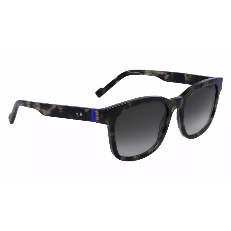 ZEISS MAN Sonnenbrille ZS23528S5192 - Klassischer rechteckiger Acetatrahmen, UV400-Schutz, 53 mm Glas