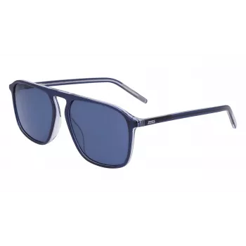 ZEISS MAN ZS22507S-413 Sonnenbrille - Schwarzer Rahmen, Graue polarisierte Gläser 57/16/145 mm