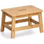 Zeller Present Klapphocker Anthrazit - Harte Sitzfläche - Holz - 4 Beine 13037