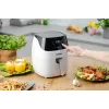 Zelmer ZAF5501W Heißluftfritteuse ohne Öl, 5L, 1500W, Digitales Touchpanel, Weiß