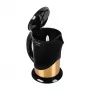Zelmer ZCK7630 Crystal Gold Wasserkocher 1,7 l 2200 W Schwarz und Gold