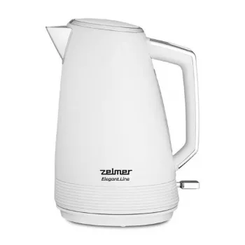 Zelmer ZCK7956E Elegant Line 1,7 l 2200 W Wasserkocher – Edelstahl / Schwarz