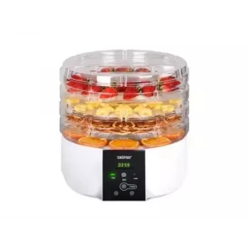 Zelmer ZFD1005 Dörrautomat 520W mit 5 transparenten Tabletts und elektronischer Steuerung
