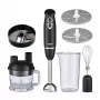 Zelmer ZHB4600 QubeMaster Stabmixer 1200W variable Geschwindigkeit Turbo Schwarz/Silber
