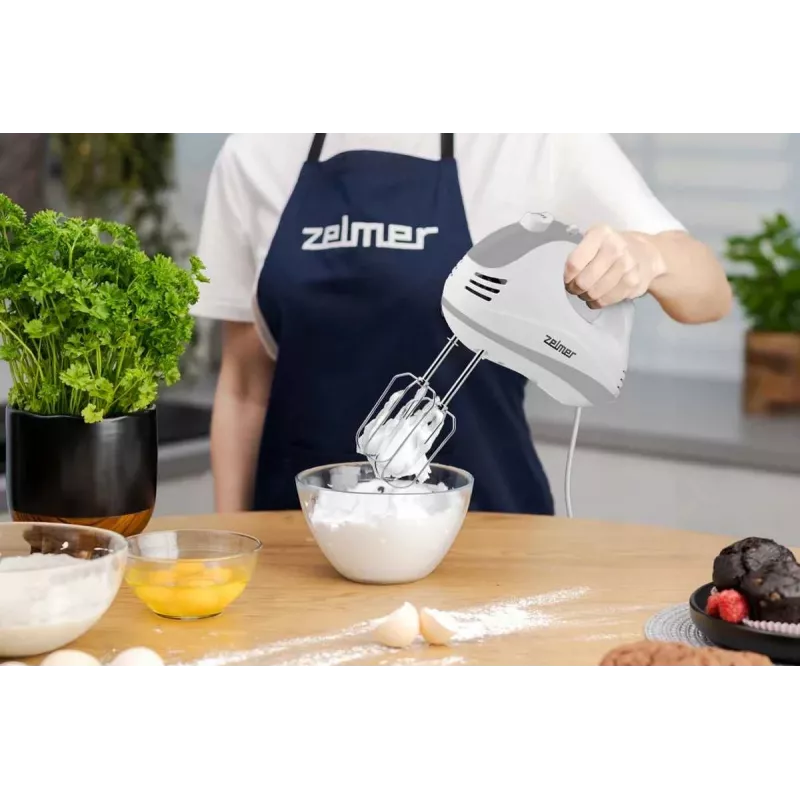 Zelmer ZHM1650 Handmixer – 400 W, 5 Stufen, Turbo, Schwarz