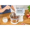 Zelmer ZHM2659 Handmixer, 400 W, 5 Stufen + Turbo, Weiß/Grau