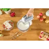 Zelmer ZHM2659 Handmixer, 400 W, 5 Stufen + Turbo, Weiß/Grau
