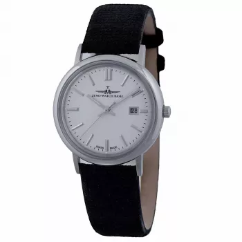 ZENO MAN Automatikuhr ZE5177-1 (38mm) Schwarzes Zifferblatt Lederarmband