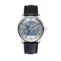 Zeppelin Friedrichshafen 85963 Automatikuhr, 42mm, schwarzes Zifferblatt, Lederarmband