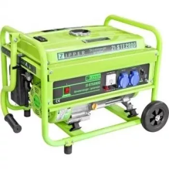 Zipper ZI-STE2800 2,8 kW Benzin-Stromerzeuger, 4-Takt-OHV, 15L Tank, 2x Schuko