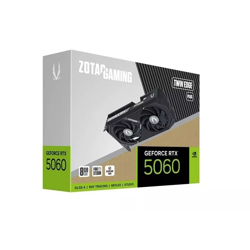 ZOTAC GAMING GeForce RTX 5060 Twin Edge PLUS 8GB GDDR7 Grafikkarte