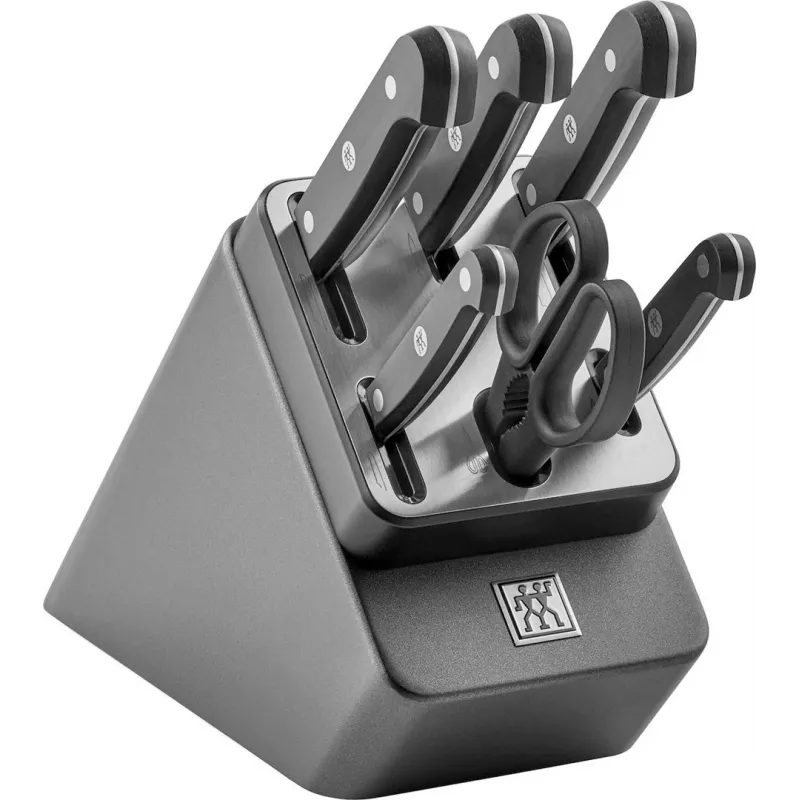 ZWILLING GOURMET 5-teiliges Messerset mit Selbstschärfblock 2.0
