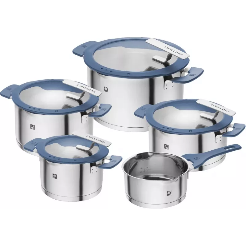 ZWILLING SIMPLIFY 5-teiliges Kochtopf-Set, Blau