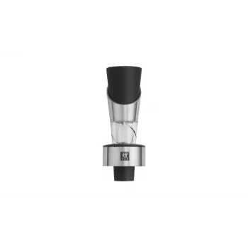 ZWILLING Sommelier 3-in-1 Weinbelüfter, Ausgießer & Stopfen, Edelstahl