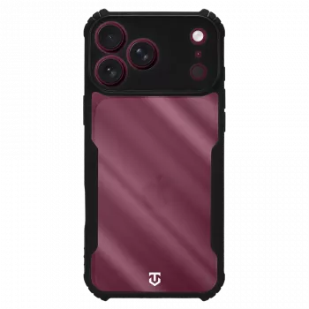 Tactical Quantum Stealth Hülle für iPhone 17 Pro Max / 18 Pro Max, transparent/schwarz