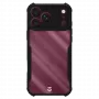 Tactical Quantum Stealth Hülle für iPhone 17 Pro Max / 18 Pro Max, transparent/schwarz