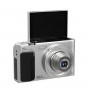 XREC C89 Digitalkamera, 4K/30 fps, 10× optischer Zoom, drehbares 3,2-Zoll-LCD, Silber
