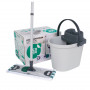 ECO EGO CIRCULAR POWER Flachmopp-Set mit 13-l-Eimer und Auswringer