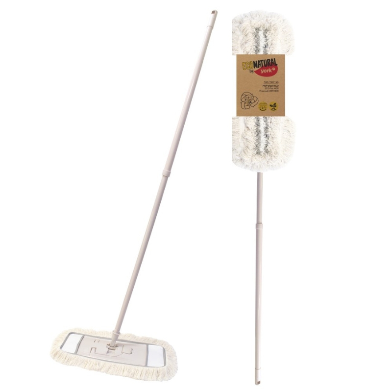 YORK ECO NATURAL Boden-Flachmopp mit Stiel ECO