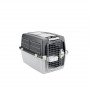 STEFANPLAST Gulliver 4 Plus Transportbox für Hunde und Katzen, 71 x 51 x 50 cm, Dunkelgrau/Hellgrau