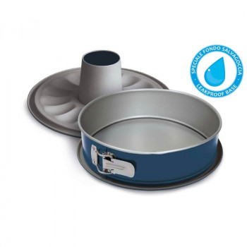 GUARDINI XBake runde Springform Kuchenform 26 cm Antihaft-Beschichtung Kohlenstoffstahl