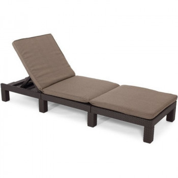 KETER Daytona Deluxe braune Sonnenliege