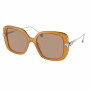 Swarovski Damen Übergroße Quadratische Sonnenbrille SK0360 01B 5689794 Schwarz/Grau Verlauf 56mm