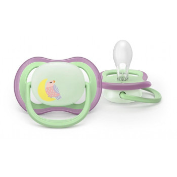 Philips AVENT Ultra Air Night Schnuller 6-18 Monate, 2er-Pack, im Dunkeln leuchtend