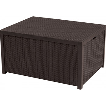 KETER Gartentisch/Aufbewahrungsbox Arica braun
