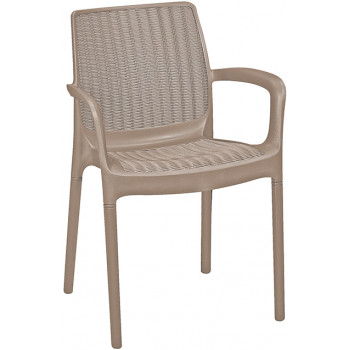 KETER Gartenstuhl Bali Mono beige
