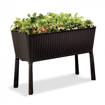 KETER Easy Grow Rattan Waves braun