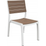 KETER Gartenstuhl Harmony weiß/beige