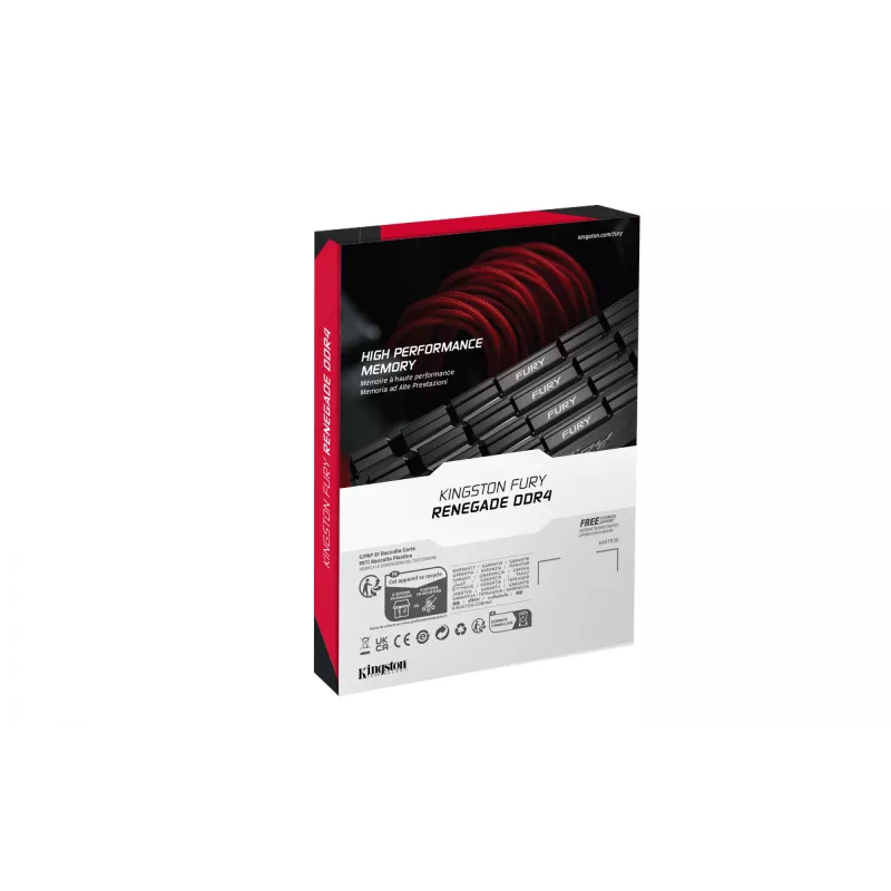 Kingston Technology FURY 8GB 3200MT/s DDR4 CL16 DIMM Renegade Schwarz