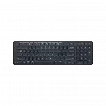 CHERRY Stream Wireless Tastatur Universal RF Wireless + USB AZERTY Belgien Schwarz