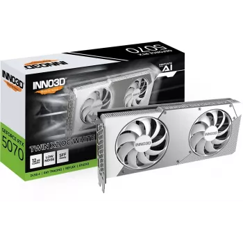 INNO3D GeForce RTX 5070 TWIN X2 OC White 12GB GDDR7 Grafikkarte