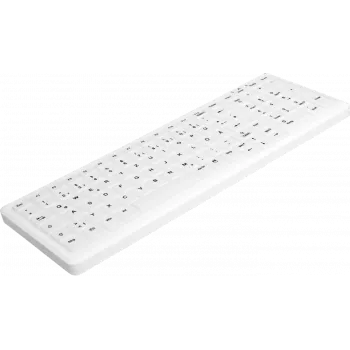 Contour Design Active Key AK-C4110 Tastatur Medizin RF Wireless QWERTZ Deutsch Weiß