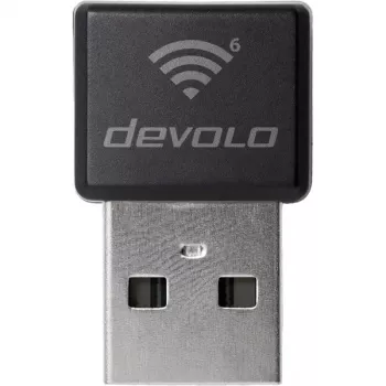 Kabelloser USB-Adapter Devolo WiFi 6 Stick nano 7270 (Schwarz)
