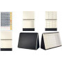 SIGEL Conceptum C2481 Tisch-Monatskalender 2024, schwarz, 144 Seiten