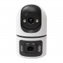 MOES WCM-Q09 Dual-Objektiv-WLAN-Innenkamera mit USB-Stromversorgung