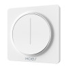 MOES ZS-SY-EUD Zigbee-Wanddimmer mit Touchbedienung, Weiß, Neutralleiter erforderlich